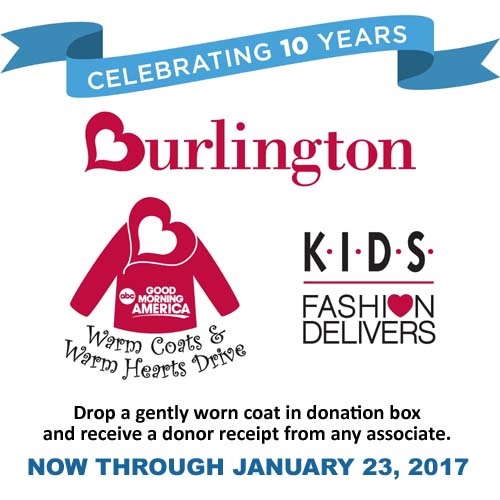 Burlington coat hot sale hours today