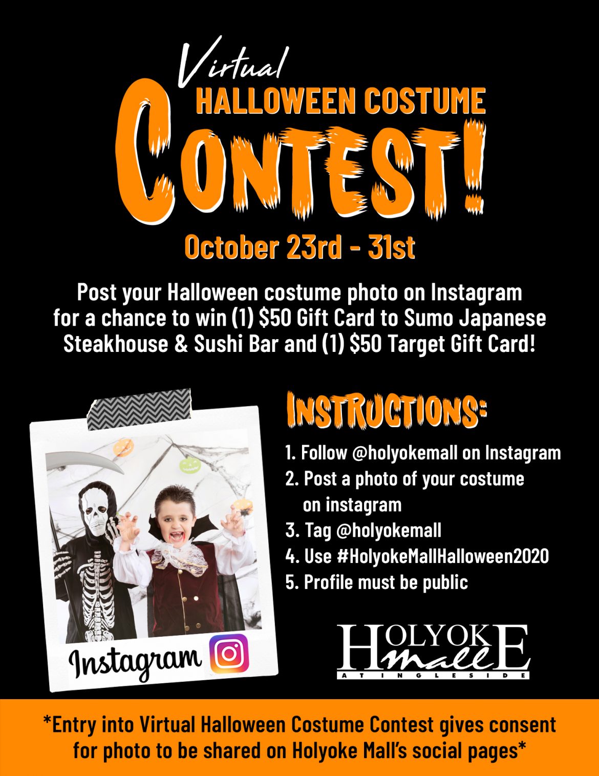 Virtual Halloween Costume Contest! Holyoke Mall