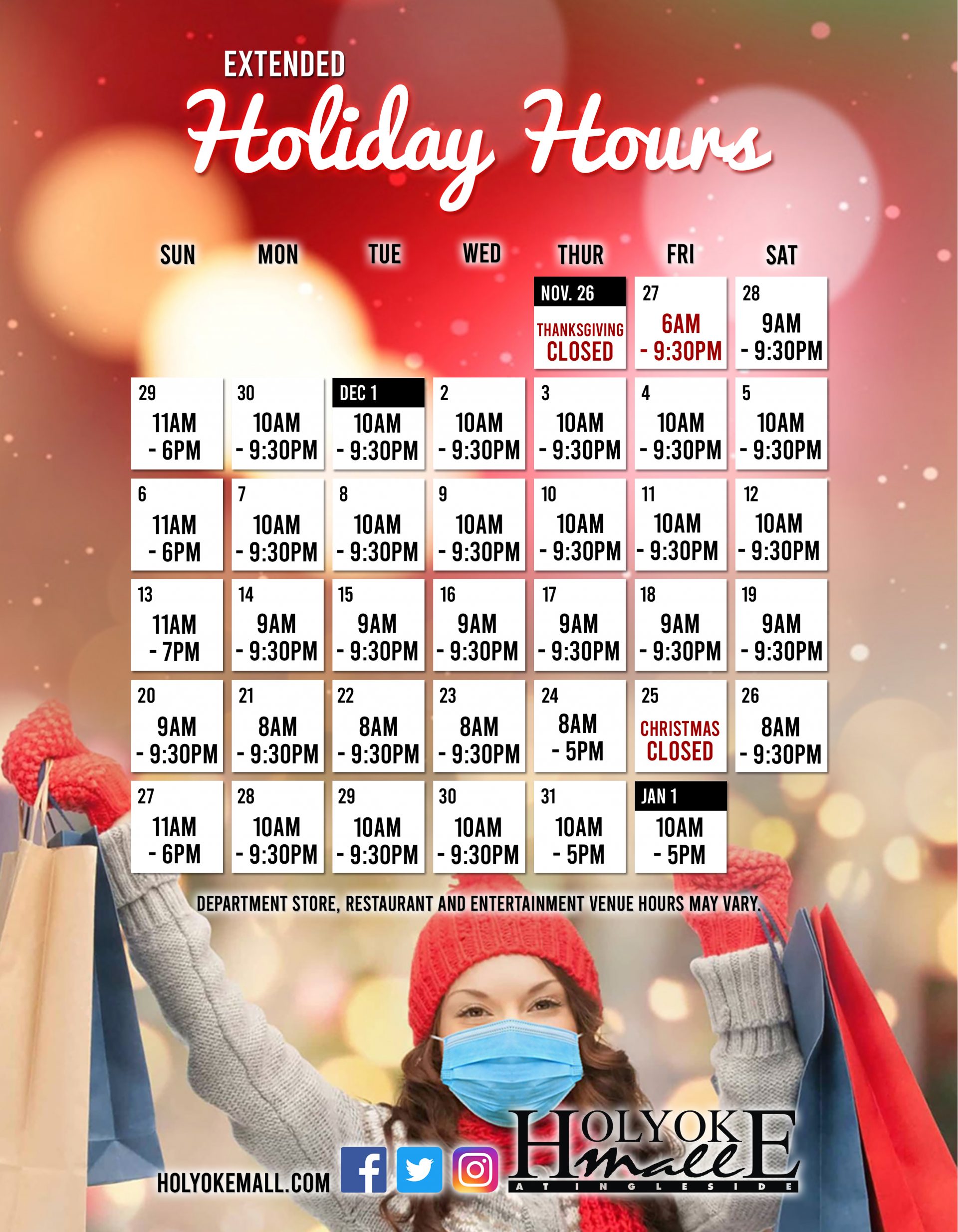 Holyoke Mall Holiday Hours Holyoke Mall