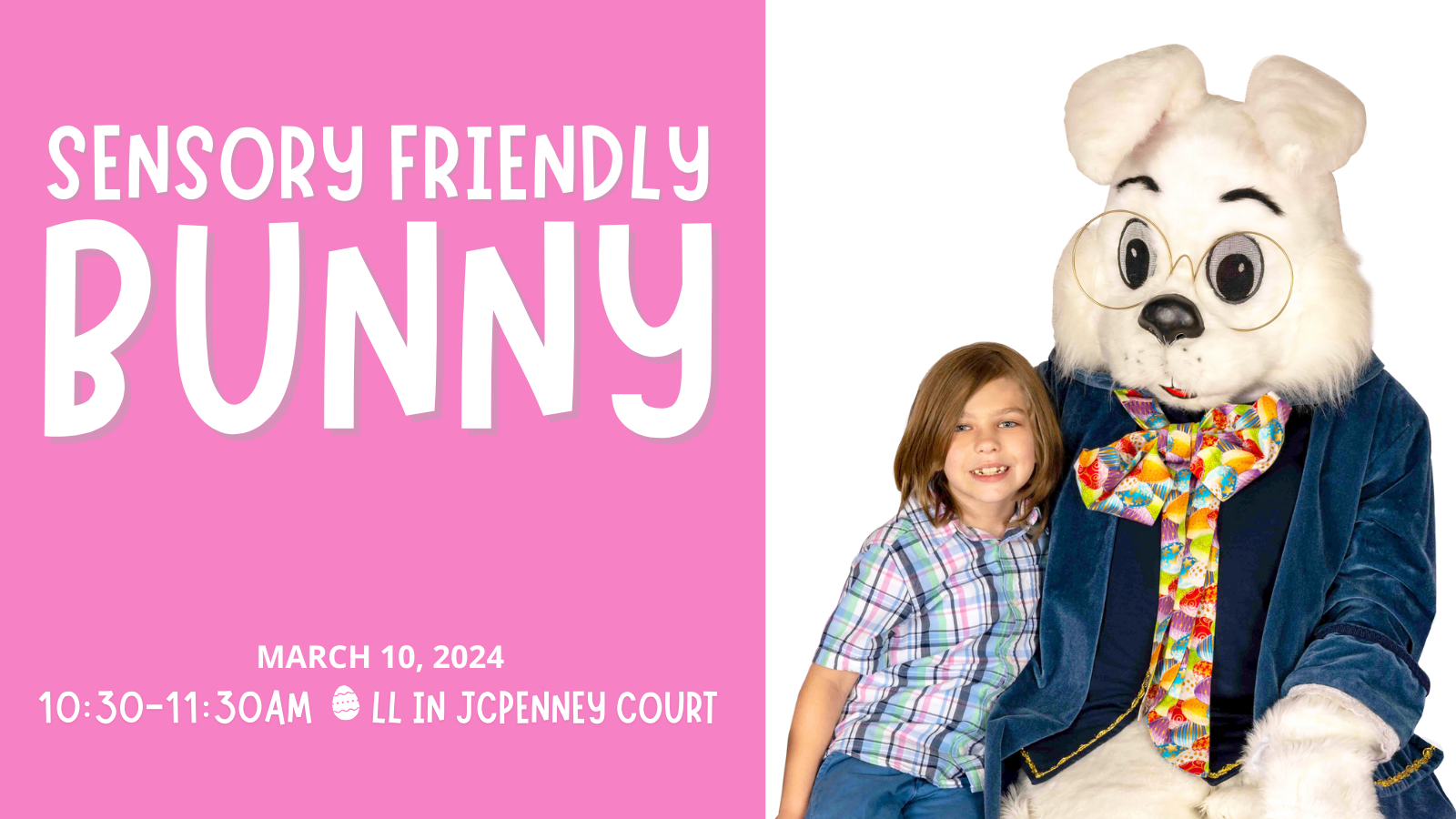 Sensory Friendly Bunny - Holyoke Mall