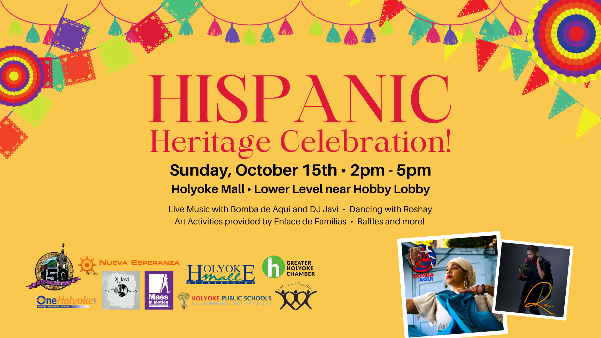 Hispanic Heritage Month Closing Day Event - Holyoke Mall