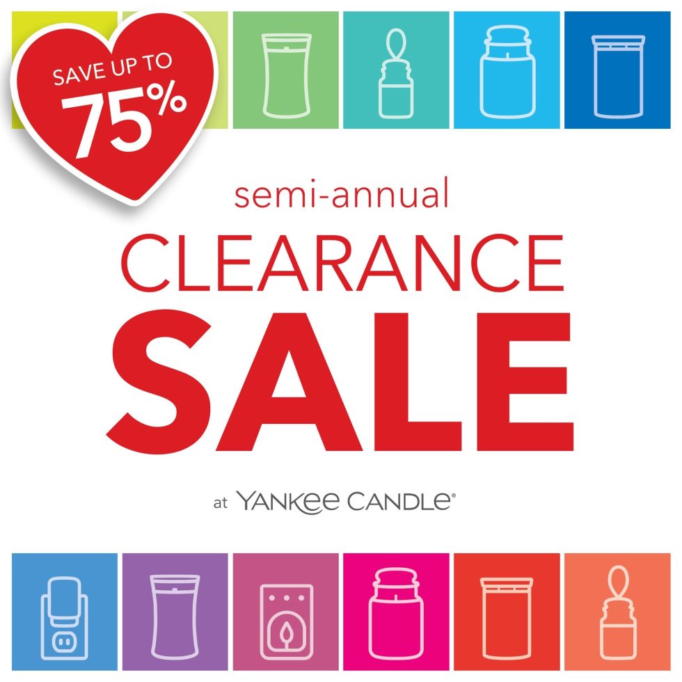 Yankee Candle Semi Annual Sale! Holyoke Mall