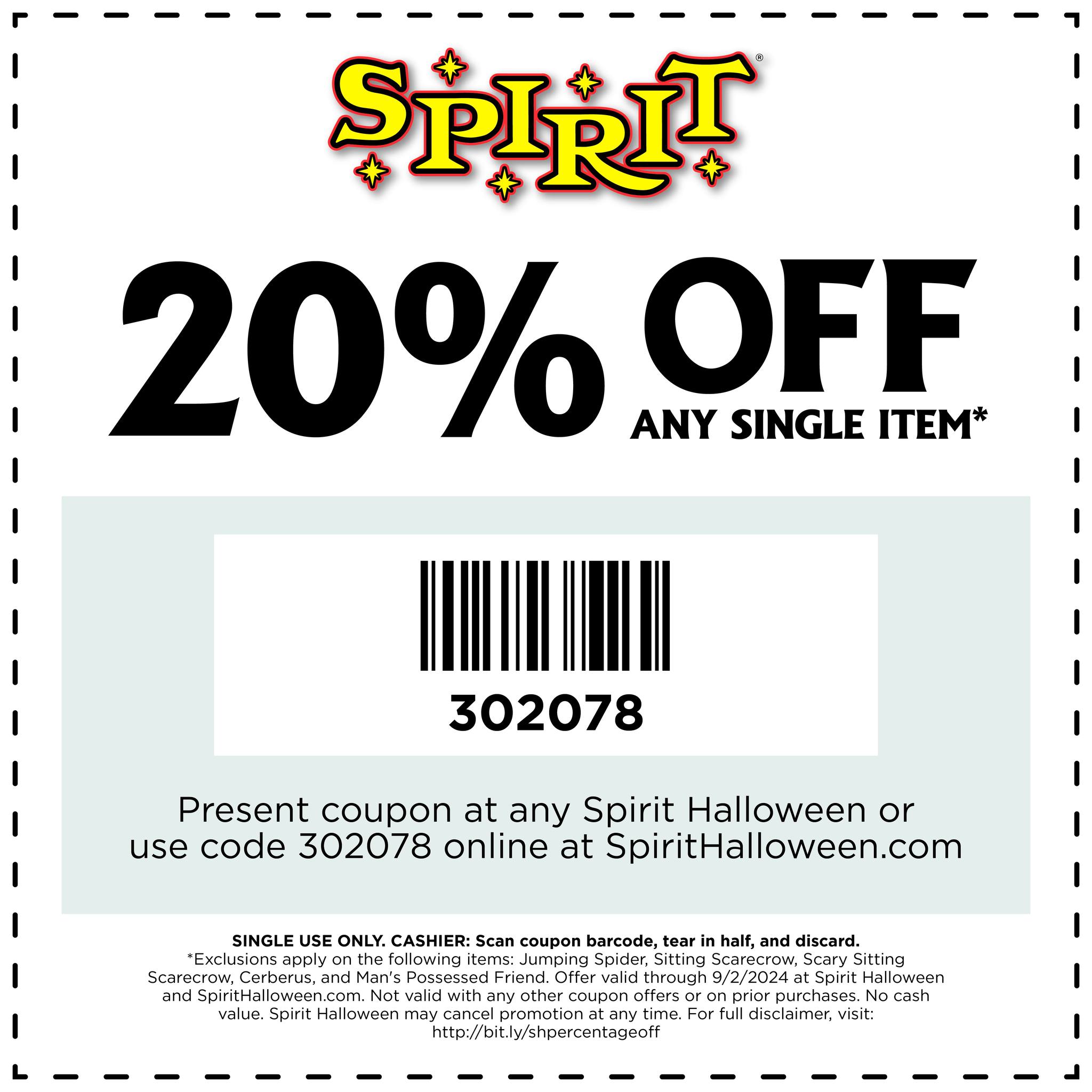 Spirit Coupon