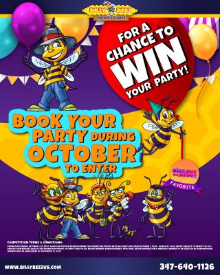 WIN A BILLY BEEZ PARTY 