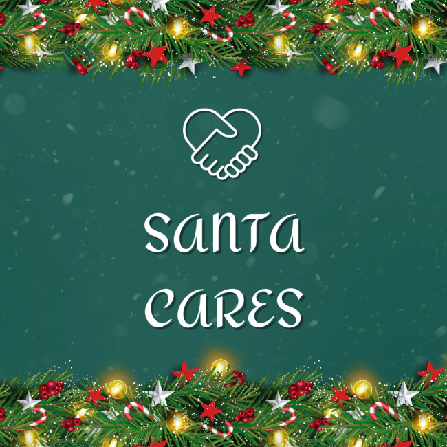 Santa Santa Cares Events 1080 x 1080 px 1